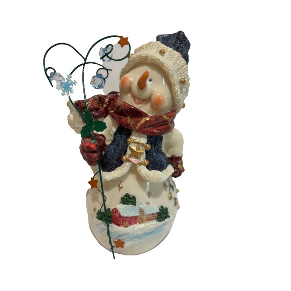 Vintage Home Interiors Snowman Pals Resin Christmas Figurine 9" Tall collect - Picture 1 of 11
